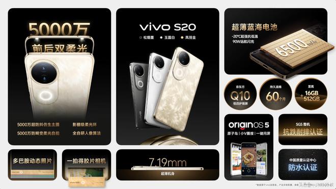 评测：颜值吸睛拍摄强悍续航体验满分凯发首页登录vivo S20全面